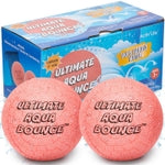 Activ Life Ultimate Dodgeball Large 3” Water Skip Balls (2 Pack) – Aqua Bounce Beach & Pool Toys Birthday Gift for Kids & ...