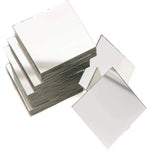 60-Pack Square Mirror Tiles, 2-Inch Small Mirrors for Crafts, Wall Decor for Bedroom, Kitchen, Entryway, or Bathroom, Home...
