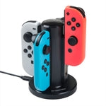 Insten 4 in 1 Charging Dock for Nintendo Switch & OLED Model Joy Con Controller Charger Station with LED Indicator & USB C...