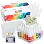 Bright Creations Tie Dye Kit for Kids & Adults - DIY 26-Color Fabric Dye Set with Fiber Reactive Liquid for Cotton, Wool &...