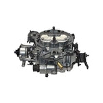 A-Team Performance 1904 Rochester Quadrajet Carburetor 4MV - Polished Electric Choke - Vacuum Secondary 4-Barrel - Throttl...