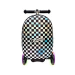 Lascoota Scooter Suitcase - Ride Suitcase for Kids - Carry Luggage & Kid Scooter - Lightweight Luggage with LED Lights - C...