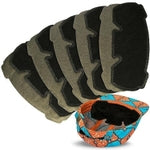 Maplefield 3-Layer Disposable Hat & Helmet Sweat Liners - Moisture-Wicking Head Sweat Liner - Universal-Fit Helmet Guards ...