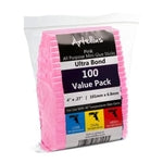 Artellius Pink Hot Glue Sticks 4" x.27" (100-Pack) – Ultra Bond Hot Melt Adhesive Mini Sticks for All Temperature Glue Guns