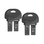 Exterminators Choice Replacement Bait Station Keys - Pack of 2 Compatible with Green & Black Bait Boxes - Universal Mouse ...