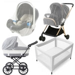 Enovoe Mosquito Net for Baby Stroller and Crib - Durable Mesh Bug Net Cover with Elastic Edge - Fits Strollers, Bassinets,...