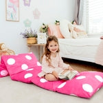 Butterfly Craze Floor Pillow Case - Transform into Lounger for Reading & TV Time - Convert to Guest Bed Comfort - Zippered...