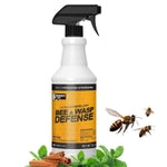 Exterminators Choice Bee Spray & Wasp Control - 32 Oz Aerosol - Natural Essential Oil Formula, Helps Keep Bees & Wasps Awa...