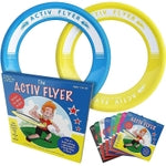 Activ Life 2 Pack Flying Rings for Kids, Fun Beach Toys, Gifts for Boys & Girls Aged 3-14, Cool Family Outdoor Games, Play...