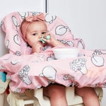 grabease Allover Waterproof Bib - Snack Time Simplified & Baby Eating Essentials - Full-Coverage Waterproof Bibs for Babie...