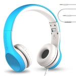 LilGadgets Connect+ Style On-Ear Kids Headphones with Microphone - SharePort Technology, SoftTouch Padding, Detachable Cab...