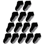 CozyWay Low-Cut Infant Grip Socks - Non-Slip Toddler Grippers - Reinforced Toe & Elastic Fit for Chubby Ankles - Baby Sock...
