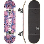 Magneto Cruiser Skateboard - Longboard-Style Cruiser for City Commutes - Beginner Skateboard Setup with ABEC-5 Bearings & ...