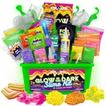 Original Stationery Glow in The Dark Slime Kit - Multicolor, Ages 7 & Up - DIY Slime Making Kit with Glow Powder, Foam Bea...
