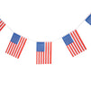 American Flag Banner Bunting, Patriotic 4th of July Decorations (25 Ft, 2 Pack)