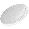 Professional Smooth Round Cake Drums, Silver Foil Wrapping (10 in, 12 Pack)