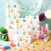 Birthday Party Favor Bags for Kids, Confetti Design Goodie Bags (36 Pack)