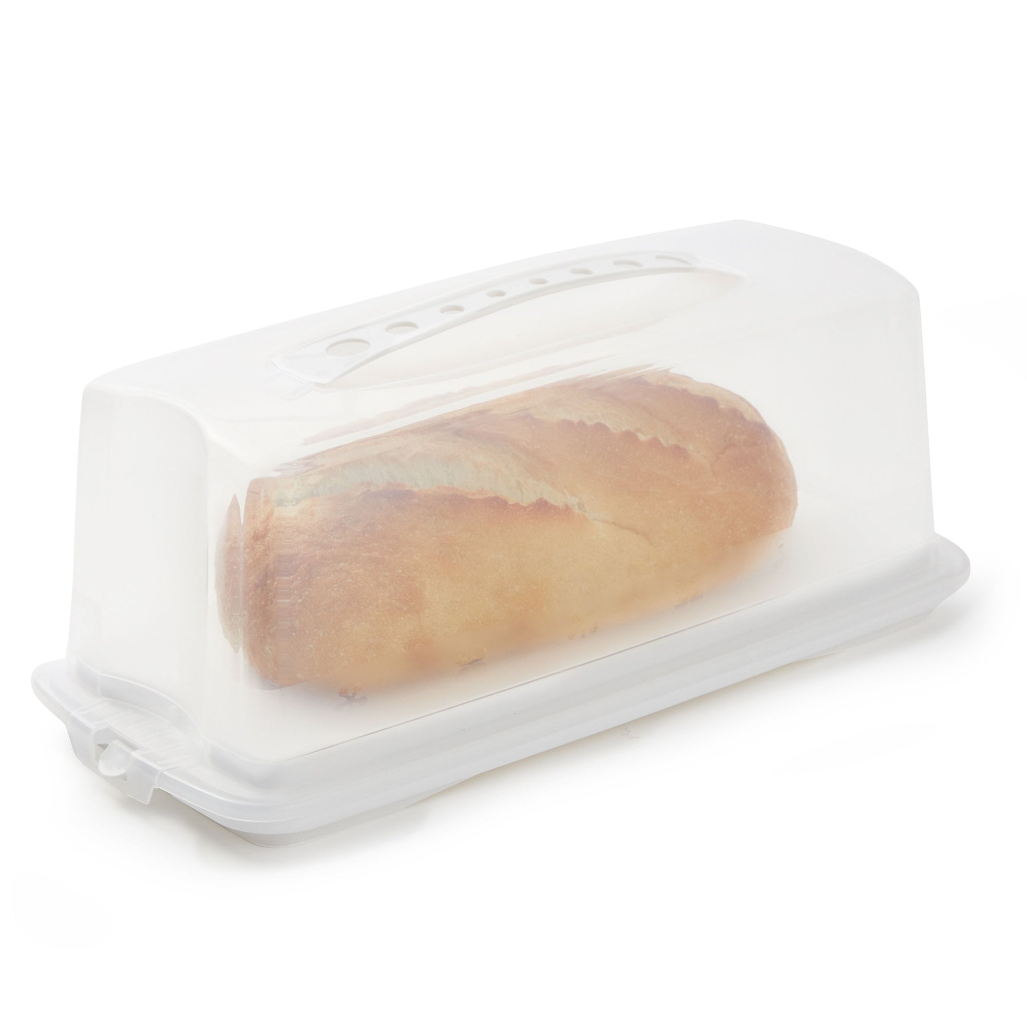 Plastic Bread Storage Container - Kitchen Bread Keeper