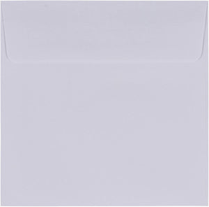 Juvale 60-Pack White Square Envelopes - 5.5 x 5.5 Square Flap Envelopes for Invitations, Announcements, Photos, Weddings, & Thank You Notes, 120GSM Paper