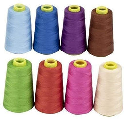 Juvale Sewing Thread Cotton Spools for Embroidery and Quilting (1700 Yd, 8 Pack)