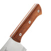 Juvale Meat Cleaver, Heavy Duty Knife with Solid Wood Handle (Stainless Steel, 8-In)