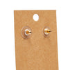 Kraft Paper Earring Display Cards for Dangle Jewelry (3.5 x 2 In, 200 Pack)