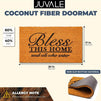 Juvale Bless This Home and All Who Enter Door Mat – Welcome Coco Coir Door Mat for Front Entrance (17x30in)