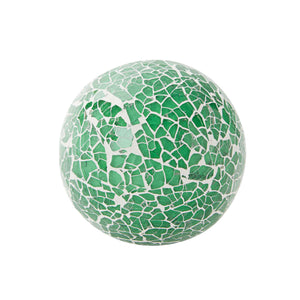 5 Pack Green Decorative Balls for Centerpiece Bowls, 3-Inch Orbs Decorative Balls for Home Décor, Accessories for Living Room