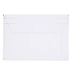100 Pack 6.5 x 4.5 Rigid Mailers with Self Sealing Flap, Bulk Stay Flat Cardboard Envelopes for Shipping Postcards, Photos (White)