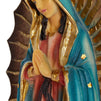 12 Inch Our Lady of Guadalupe Statue, Resin Religious Figurine, Christian Decor