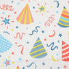 Birthday Party Favor Bags for Kids, Confetti Design Goodie Bags (36 Pack)