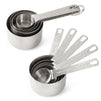 Stainless Steel Measuring Cup and Spoon Set, US and Metric Measurements (11 Sizes)