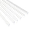 Acrylic Dowel Rods for DIY Crafts, Clear Plastic (0.5 x 12 in, 6 Pieces)