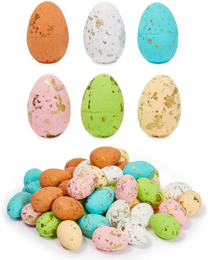 Juvale Foam Easter Eggs for Crafts and Easter Party Decorations, Home Decor (50 Pack)