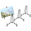 Juvale Metal Easel, Iron Display Stand for Desk or Tabletop (5 Inches, 4-Pack)