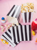 Mini Popcorn and Candy Containers for Halloween, Birthday Supplies (3.3 x 5.5 x 3.3 In, 20 oz)
