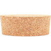 Size #48 Large Tapered Cork Plugs for Jars and Bottles (3.48 x 3.27 x 1.29 In, 3 Pack)