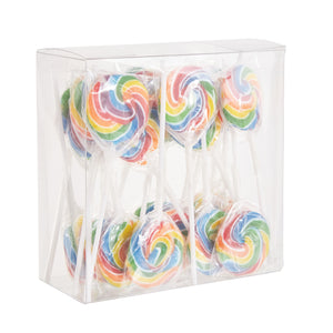 Clear Party Favor Treat Boxes for Strawberries, Cookies, Candy (6 In, 30 Pack)