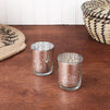 Juvale Mercury Glass Votive Candle Holders (2.2 x 2.6 Inches, Silver, 24 Pack)