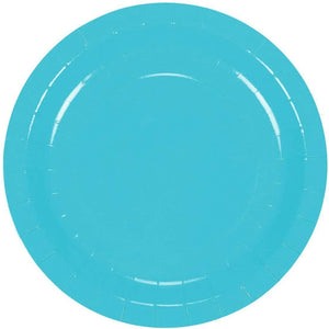 Turquoise Party Supplies, Paper Plates, Cups, and Napkins (Serves 24, 72 Pieces)