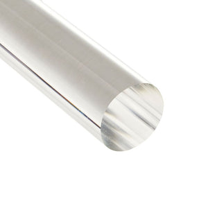 Clear Clay Rolling Pins for Clay, Ceramics, Sculpting (1 x 8 In, 2 Pack)