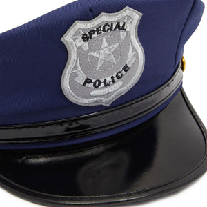 Police Hat and Sea Captain Cap for Adults Costume Party Supplies (2 Piece Set)