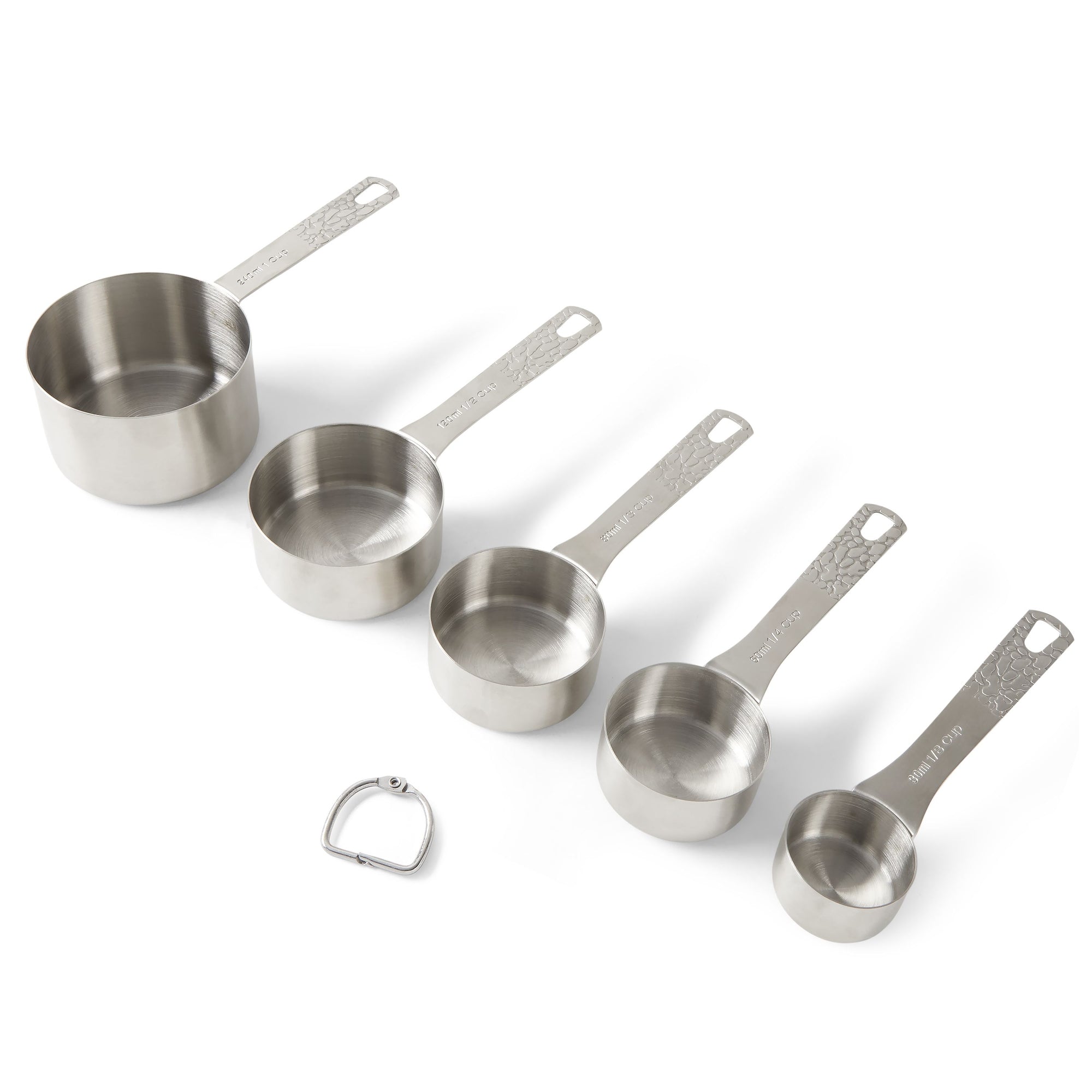 Juvale Stainless Steel Measuring Cup and Spoons Set, US and Metric Measurements (11 Sizes)