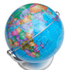 Small Spinning World Globe with Stand for Office Desktop, Classroom (4 Inches)
