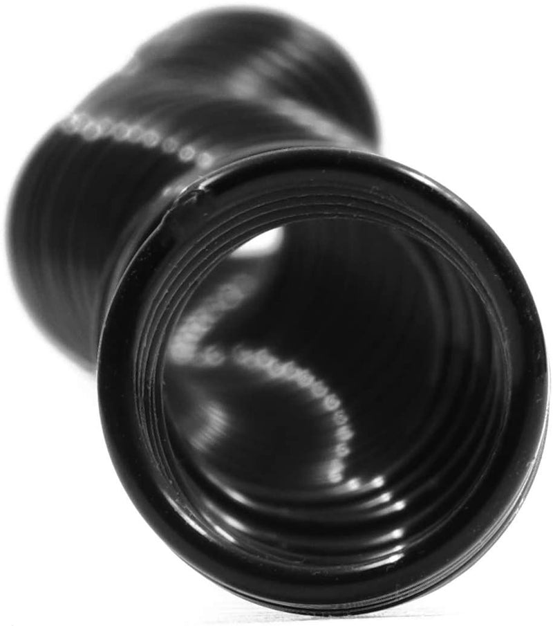 Black Spiral Binding Coils, Plastic Spines for 130 Sheets (12 in, 16mm, 4:1 Pitch, 100 Pack)