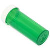Green Prescription Pill Bottles, 16 Dram Vial Containers for Medication (210 Pack)