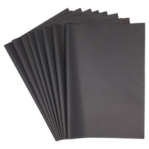 160 Sheets Black Tissue Paper for Gift Wrapping Bags, Bulk Set for Birthday Party, Holidays, Art Crafts, 15 x 20 Inches