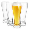 Set of 4 Tall 23 Oz Pilsner Beer Glasses, Clear Drinking Glassware