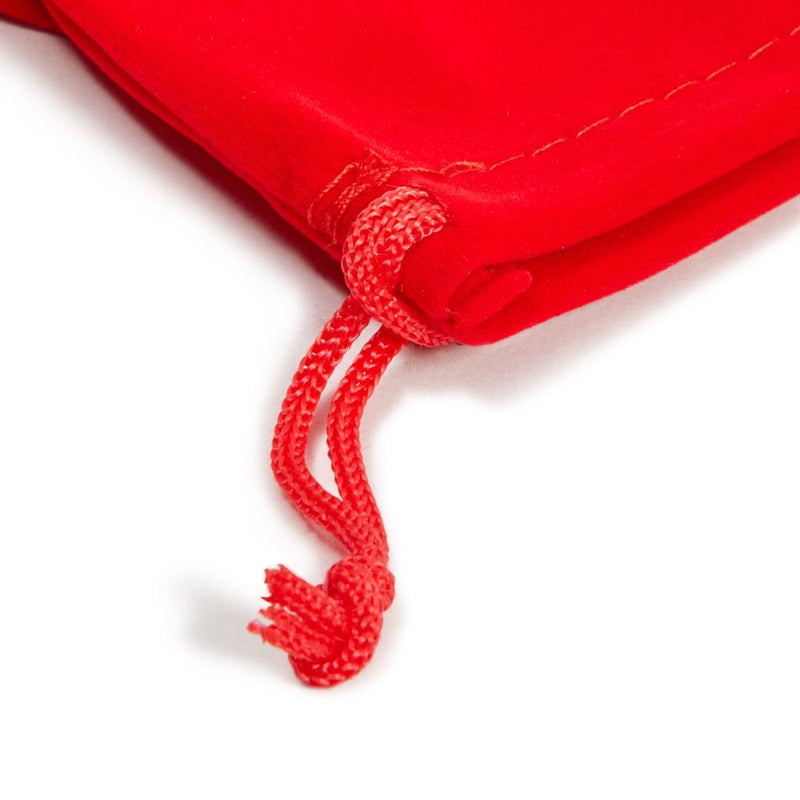 Velvet Jewelry Pouch Drawstring Bags for Gifts (2.7 x 3.5 In, Red, 50 Pack)