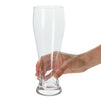 Set of 4 Tall 23 Oz Pilsner Beer Glasses, Clear Drinking Glassware